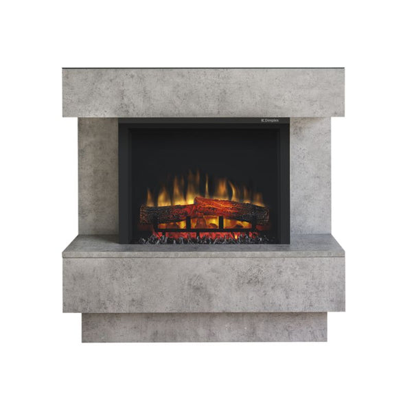 Dimplex Avalone Concrete Optiflame® | Elektrisch Vrijstaande Haard