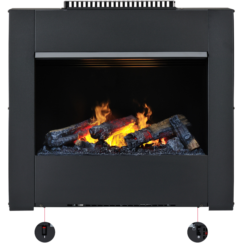 Dimplex Wall Fire Engine L Opti-myst | Elektrische inbouwhaard